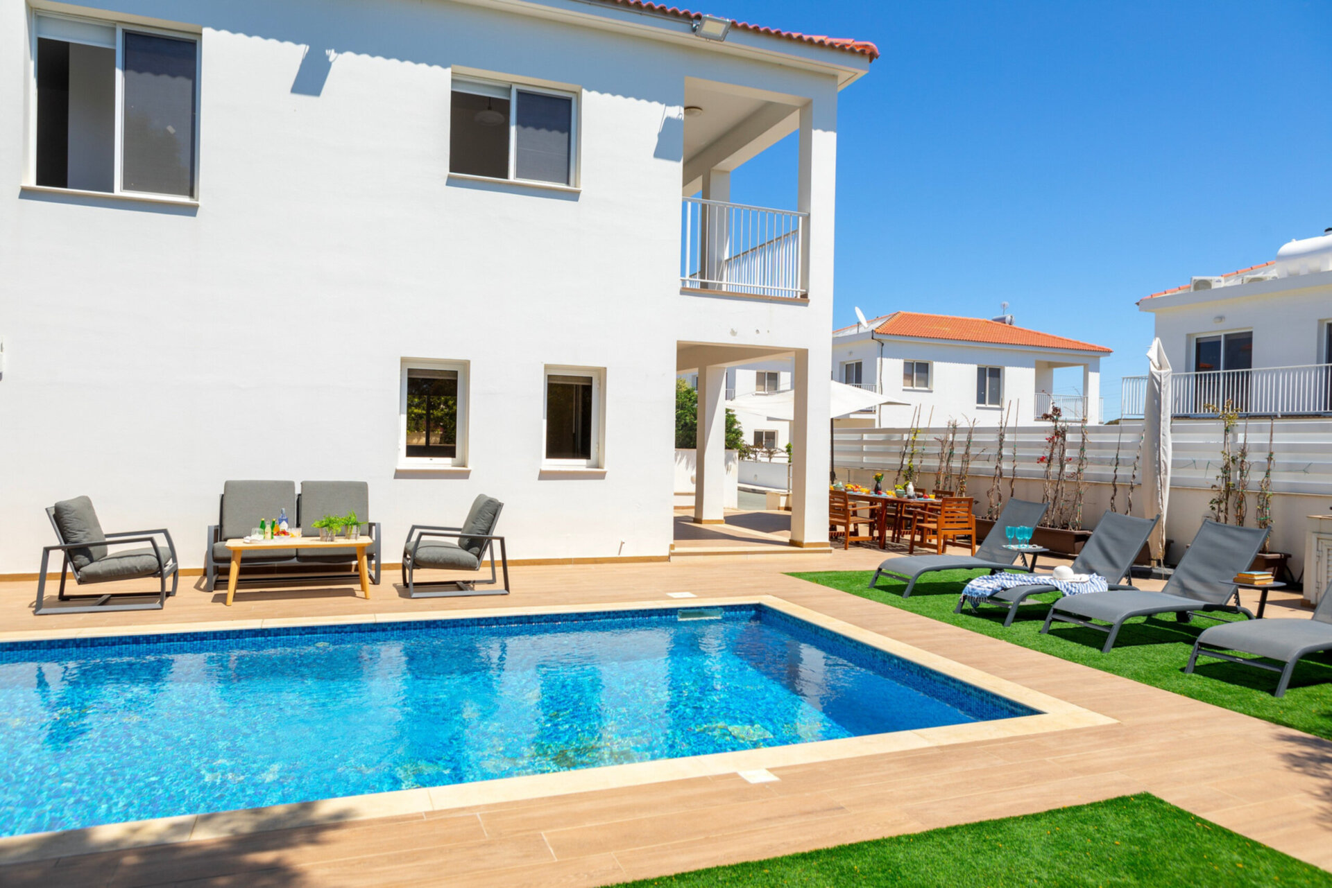 Ayia Napa Sanctuary: Beautiful 4 BR Villa, 1393