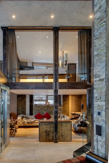 A Loft of Grandeur Beneath the Matterhorn, Valais Chalet 1204