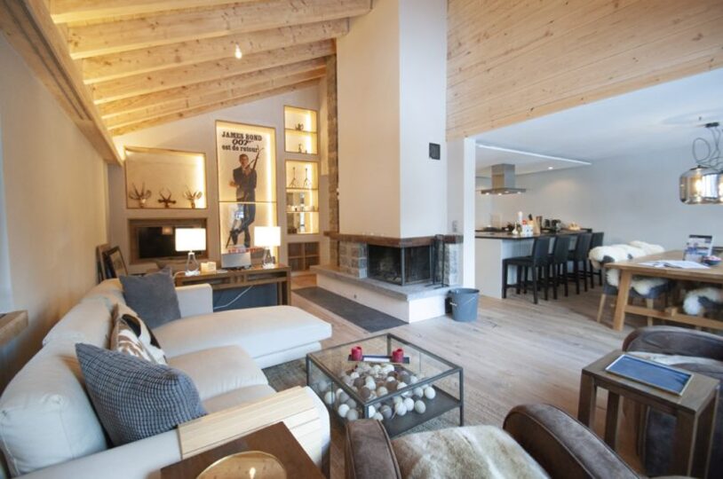 Alpine Elegance with Matterhorn Views, Valais Chalet 1022