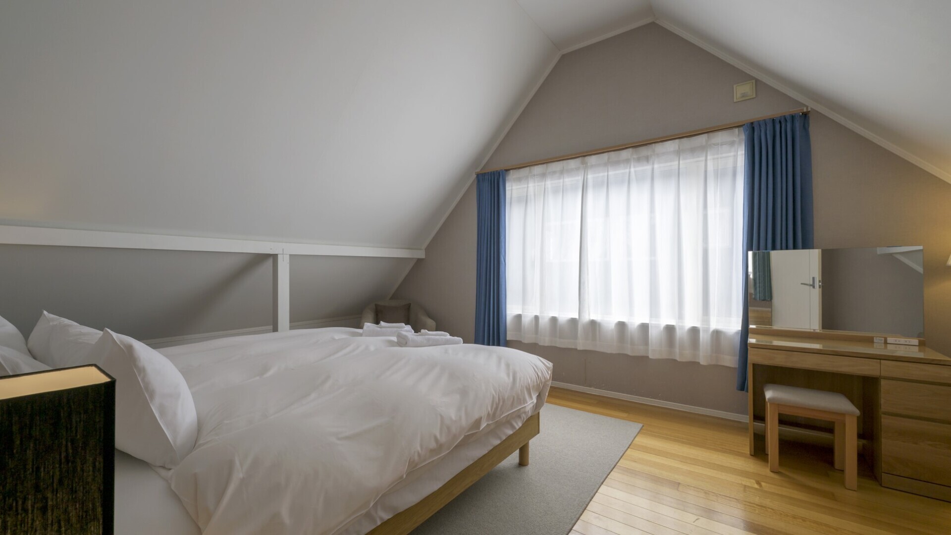 Restful attic Master Bedroom 1