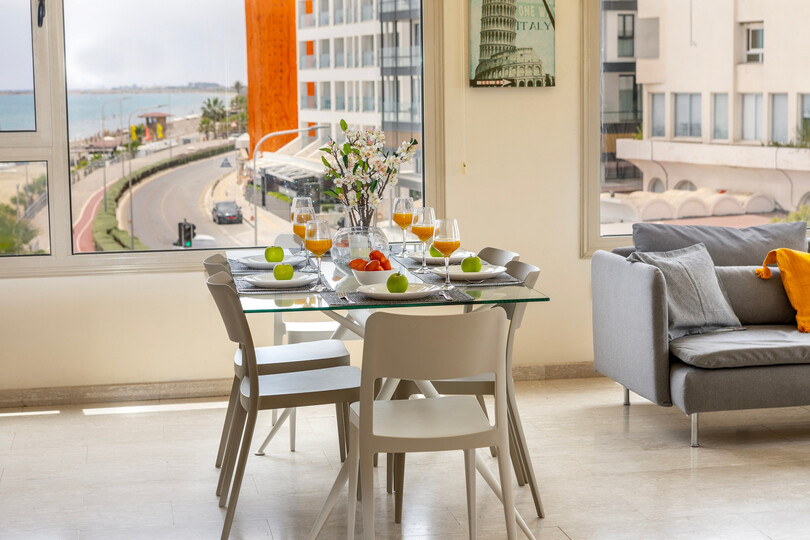 5 Star Eftyhia Beachfront Suite – Stylish Seafront Escape in Larnaca