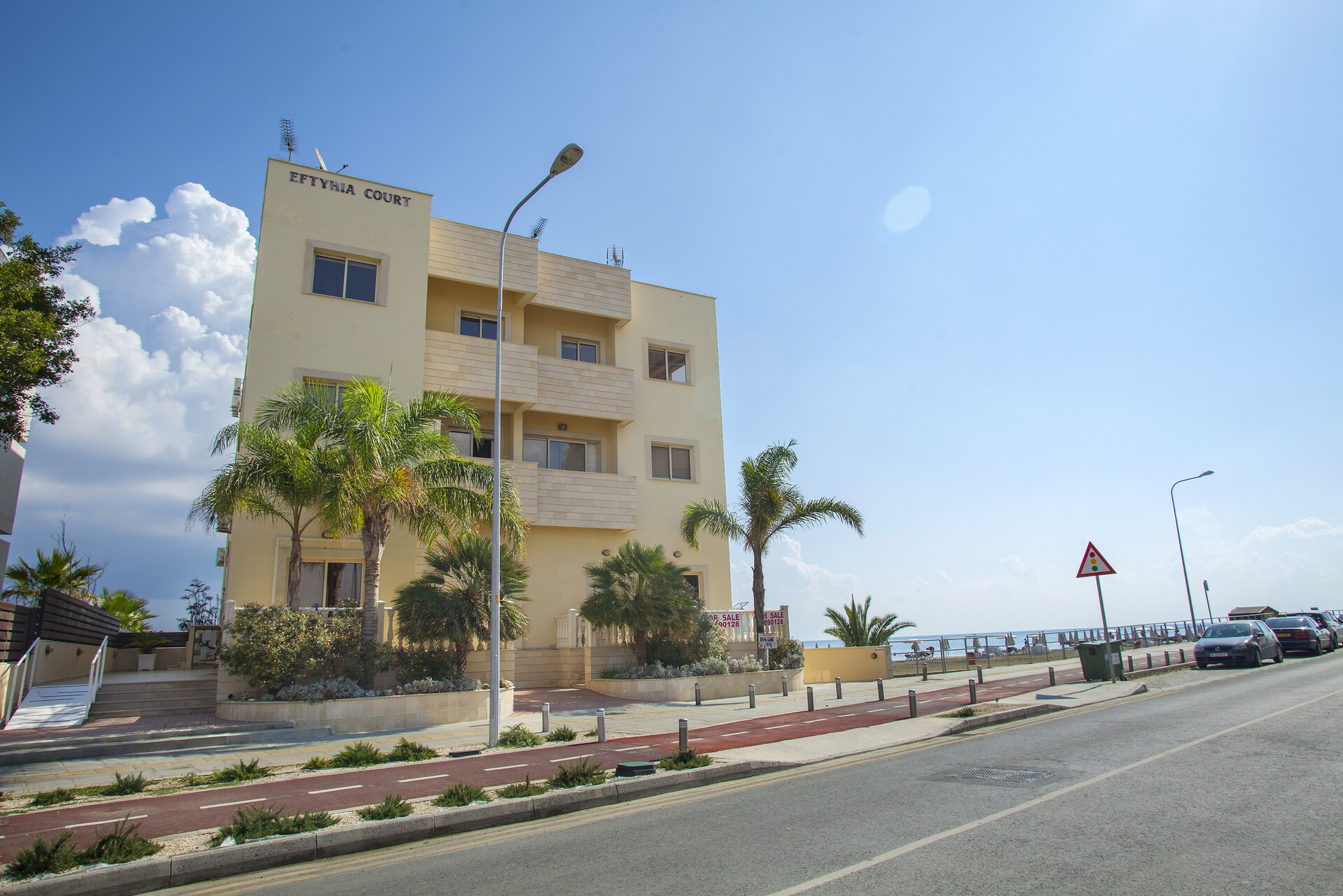 5 Star Eftyhia Beachfront Suite – Stylish Seafront Escape in Larnaca