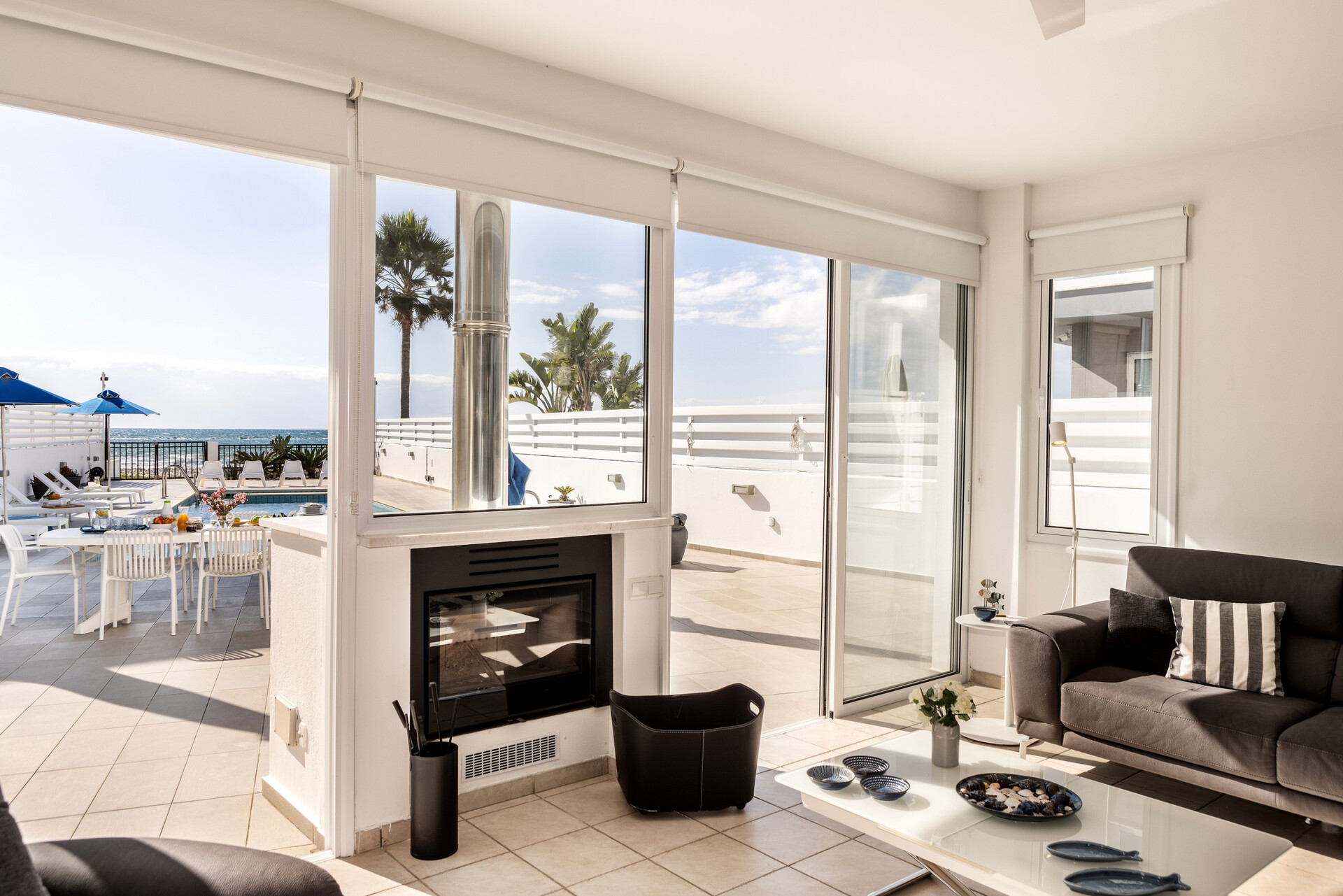5 Star Villa Faros Beachfront Escape - Sunset Seaside Retreat