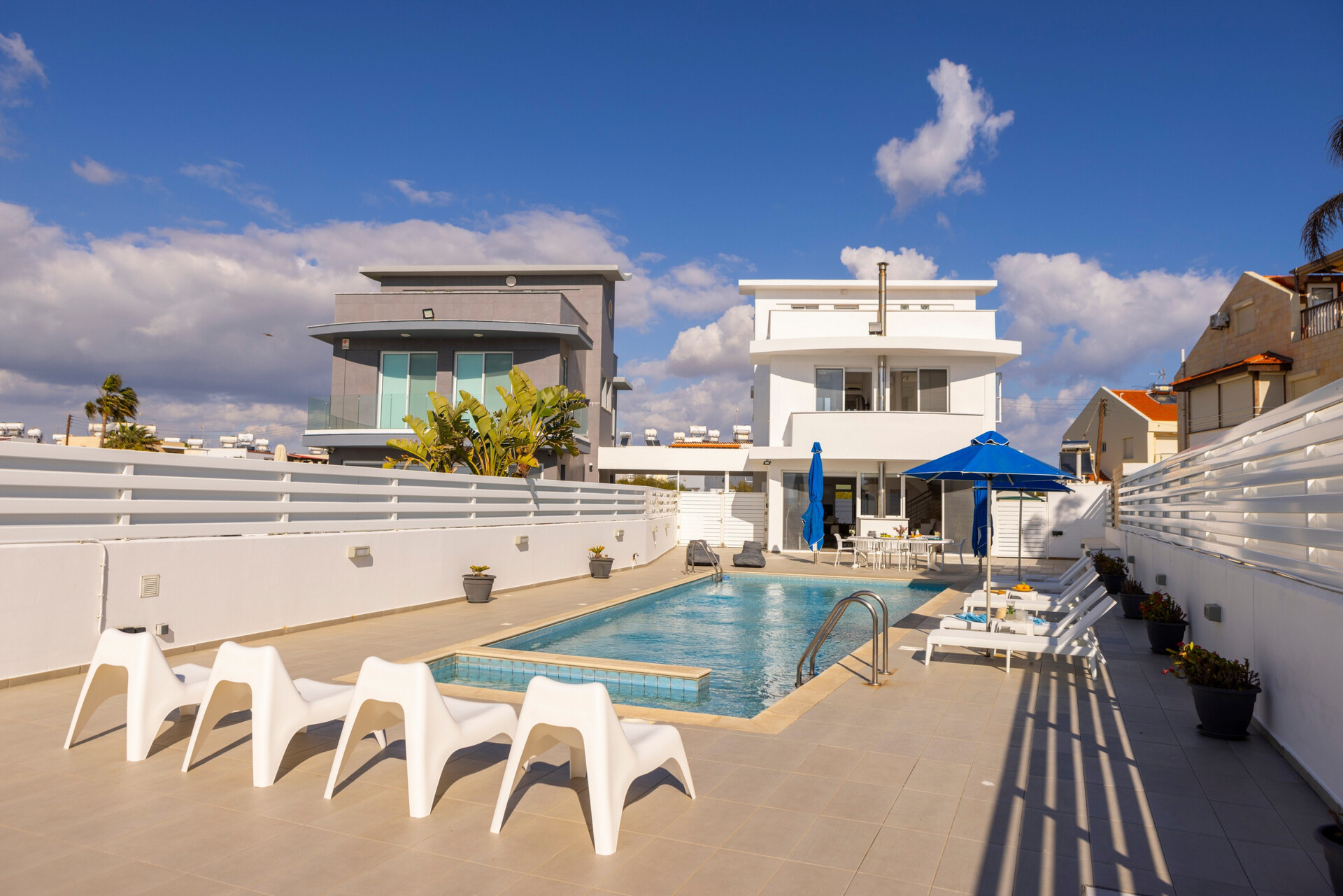 5 Star Villa Faros Beachfront Escape - Sunset Seaside Retreat