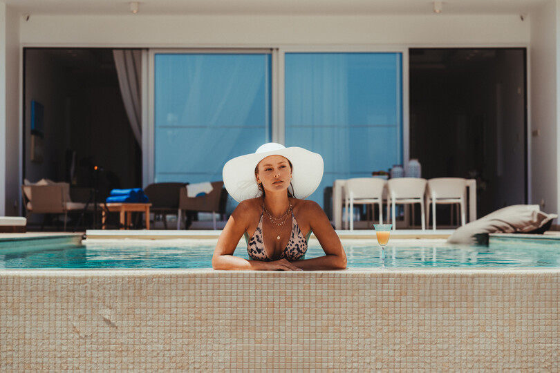 5 Star Villa Blue Waves Protaras Beachfront 3 - Beachfront Escape