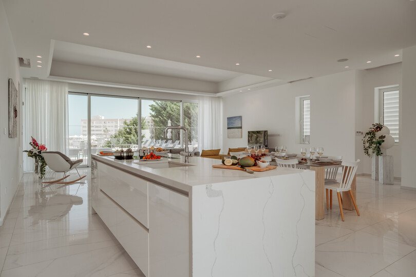 5 Star Villa Blue Waves Protaras Beachfront 3 - Beachfront Escape