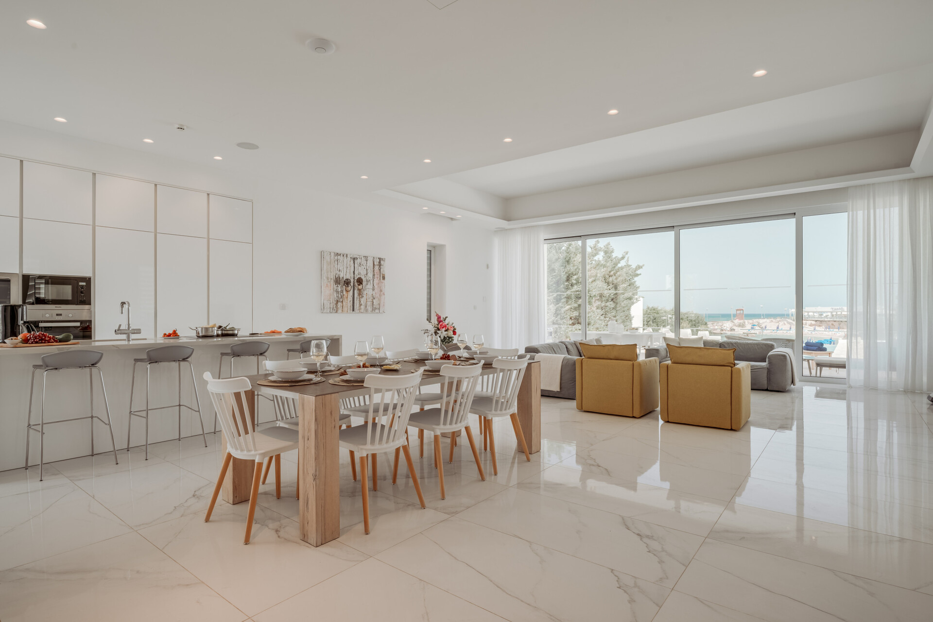 5 Star Villa Blue Waves Protaras Beachfront 3 - Beachfront Escape
