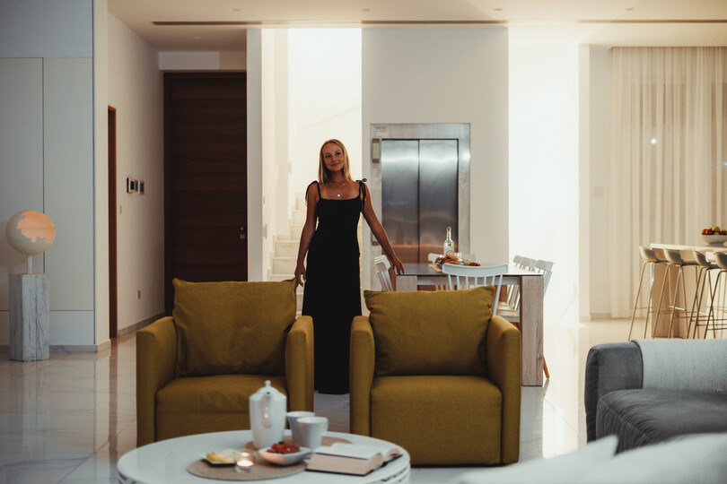 5 Star Villa Blue Waves Protaras Beachfront 3 - Beachfront Escape