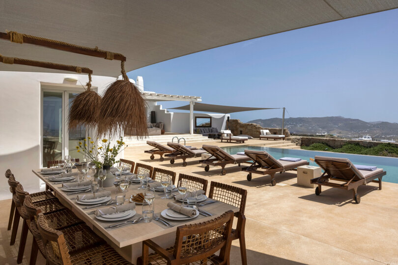 5 Star Villa Mykonos Seaview Alea - Exclusive Luxury Island Escape