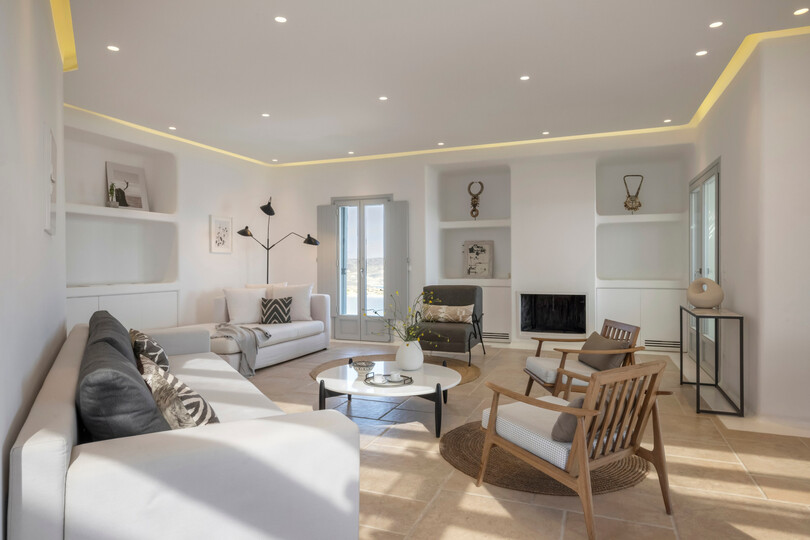 5 Star Villa Mykonos Seaview Alea - Exclusive Luxury Island Escape