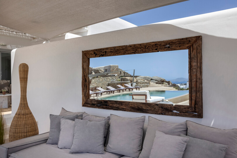 5 Star Villa Mykonos Seaview Alea - Exclusive Luxury Island Escape