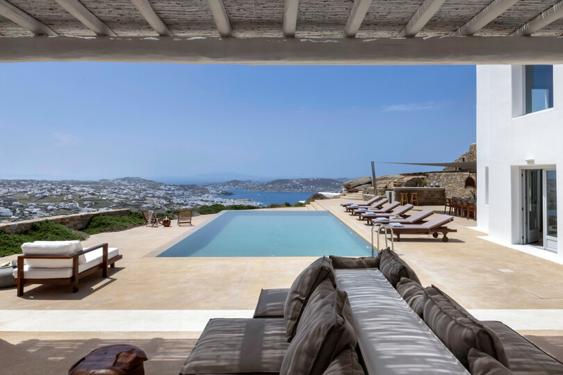 5 Star Villa Mykonos Seaview Alea - Exclusive Luxury Island Escape