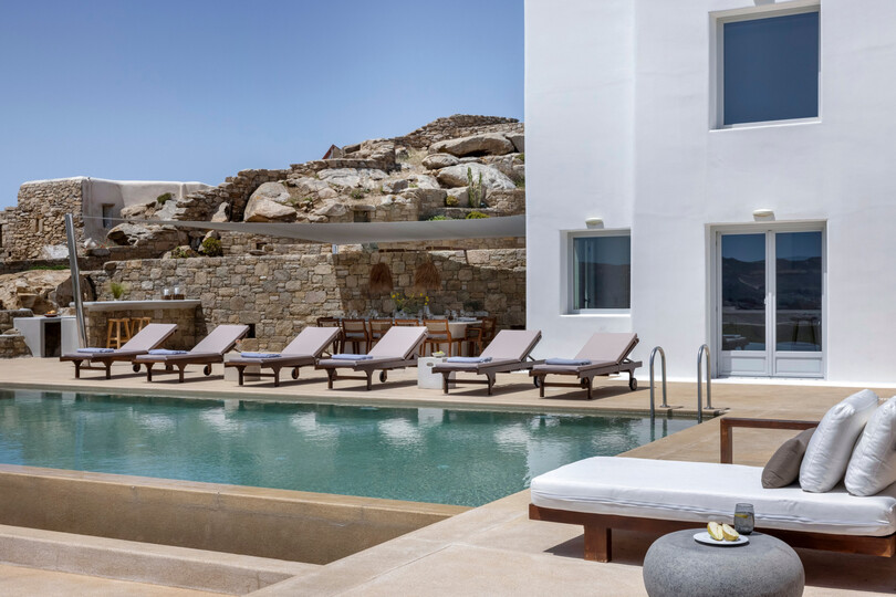 5 Star Villa Mykonos Seaview Alea - Exclusive Luxury Island Escape