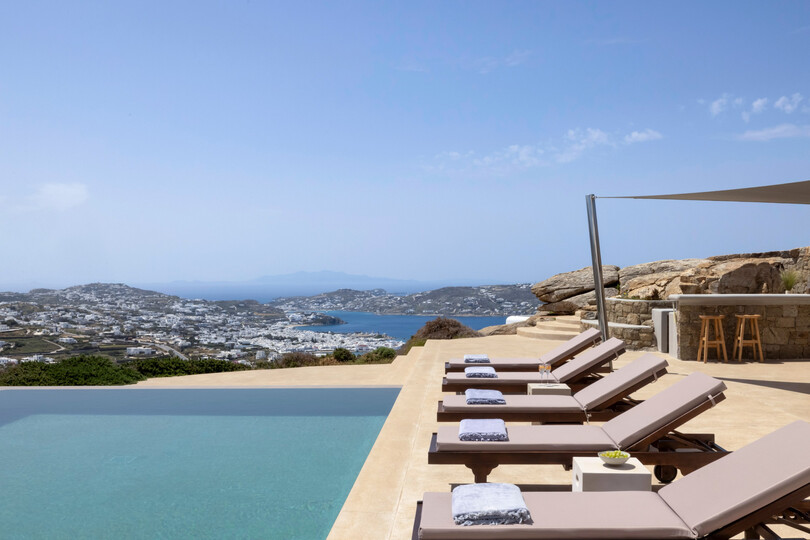 5 Star Villa Mykonos Seaview Alea - Exclusive Luxury Island Escape