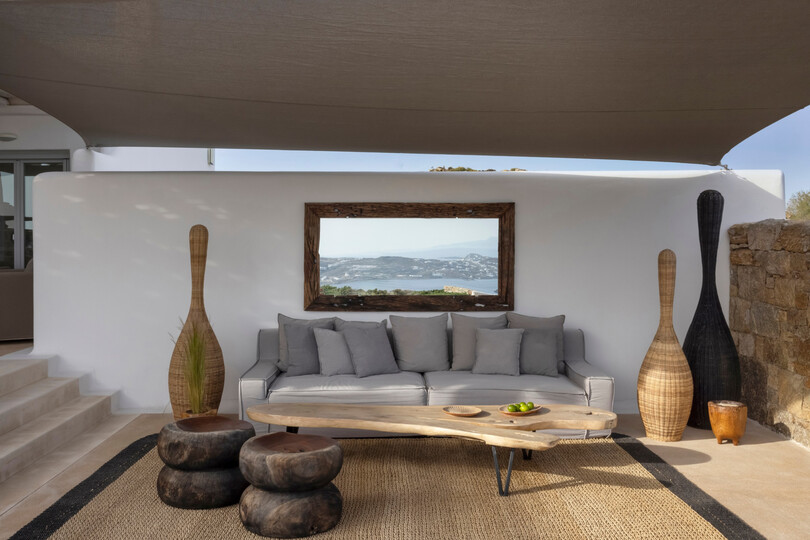 5 Star Villa Mykonos Seaview Alea - Exclusive Luxury Island Escape