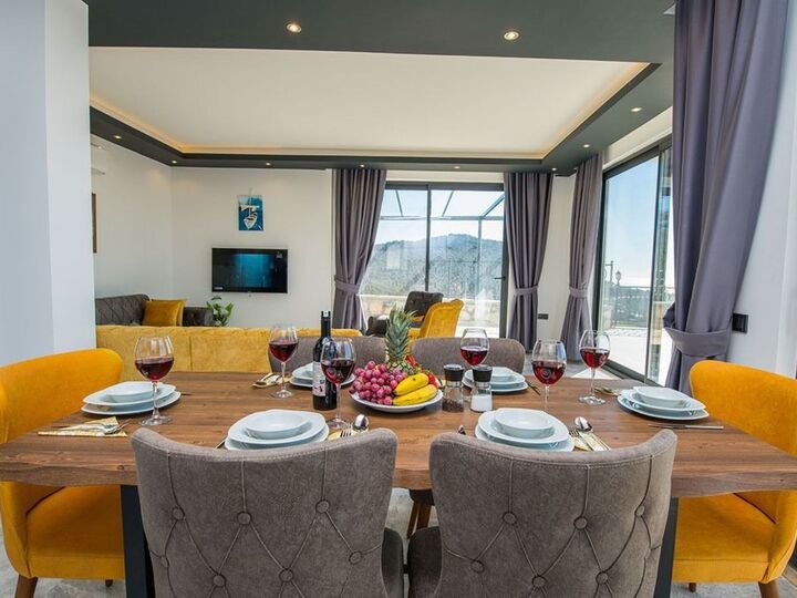 3-Bed House with Private Pool in Kas, Sleeps 6, 1093