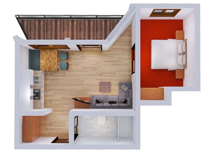 Beautiful 1-Bed Apartment in Landeck, Sleeps 2, 1302