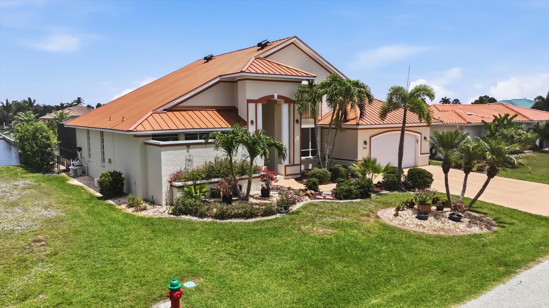 Beautiful 3 bedroom, 2 bathroom waterfront home with private pool in Punta Gorda, FL