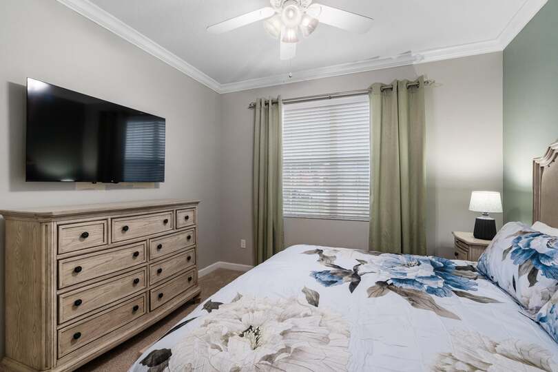 King Bedroom 6 Downstairs 55" Roku TV