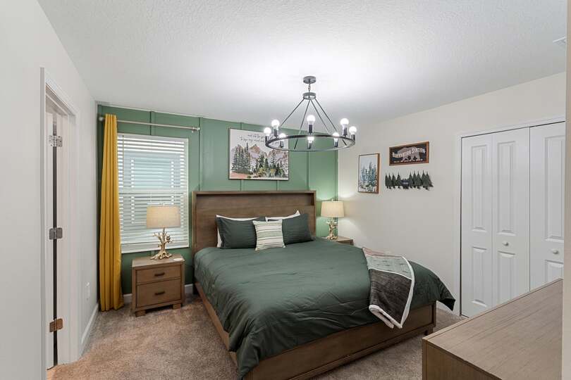 King Bedroom 5 Upstairs Shared Bathroom